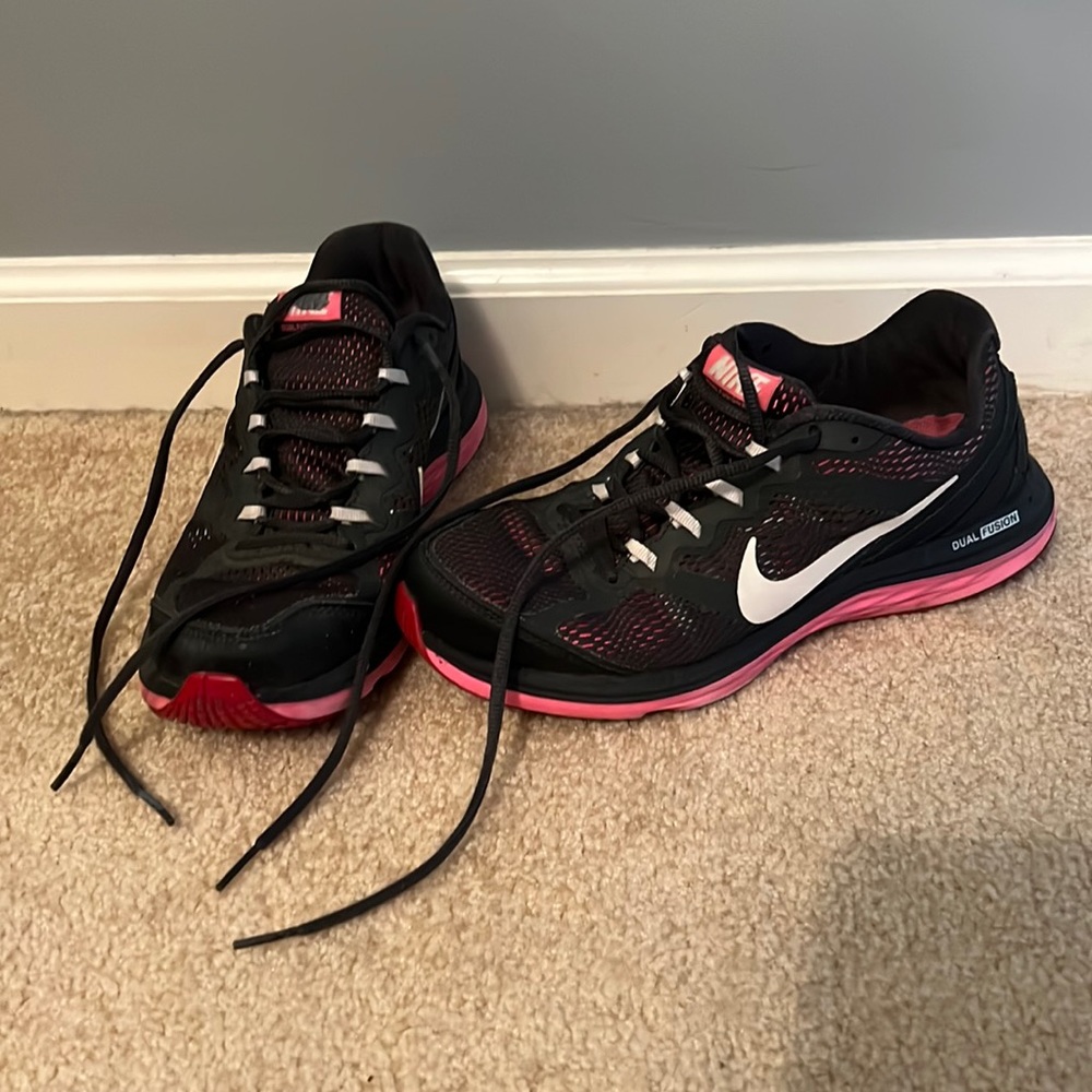 Nike Dual Fusion Run 3 Pink Black